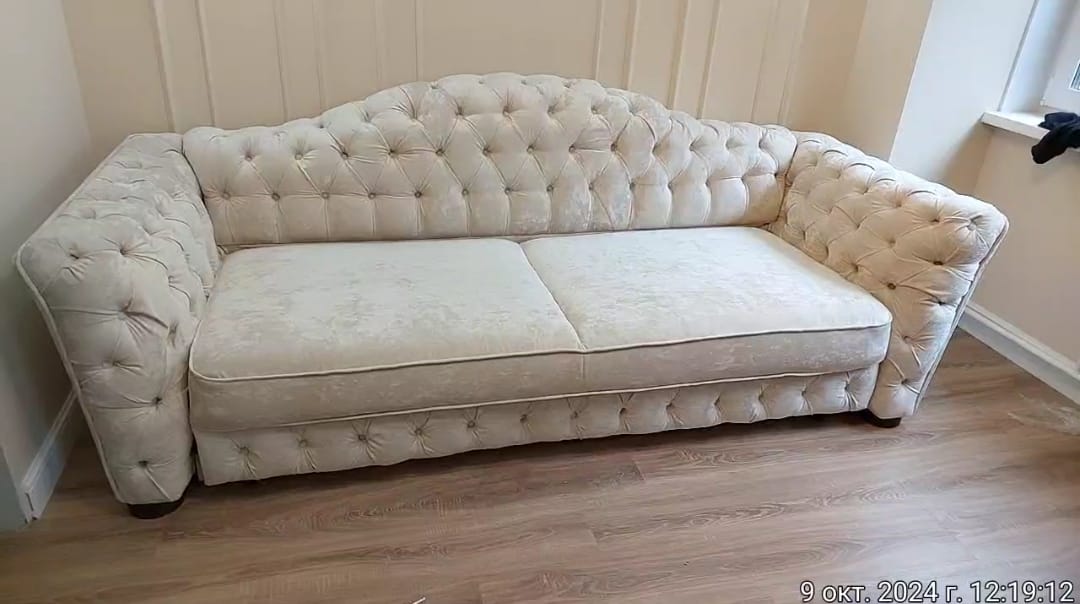 Замена обивки дивана на дому. Андреаполь