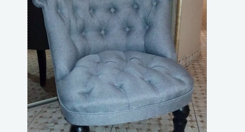 Обшивка стула на дому. Андреаполь
